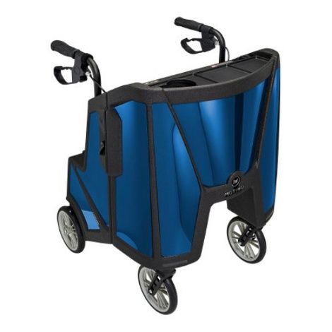 Motivo Tour 4-Wheel Rollator,Ocean Teal,Each,10003TROT