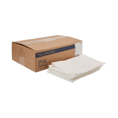 McKesson Deluxe White Disposable Pillowcase