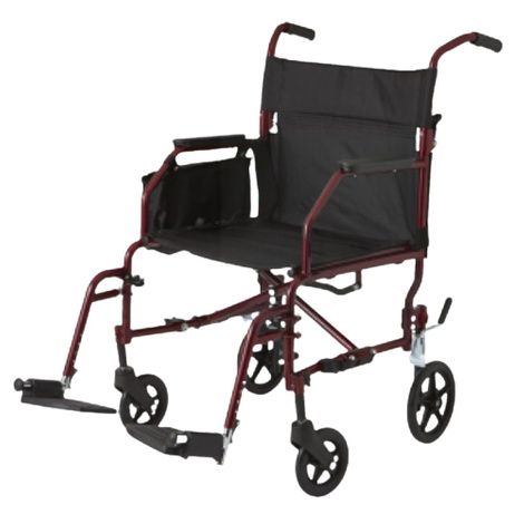 Medline Ultralight Steel Transport Chair