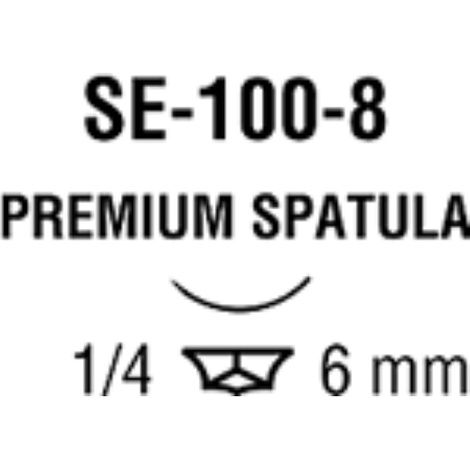 Buy Medtronic Monosof Dermalon Premium Spatula Sutures SE-100-8 Needle