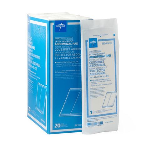 Buy Medline Extra Absorbent Abdominal Pad | Sterile ABD Pad