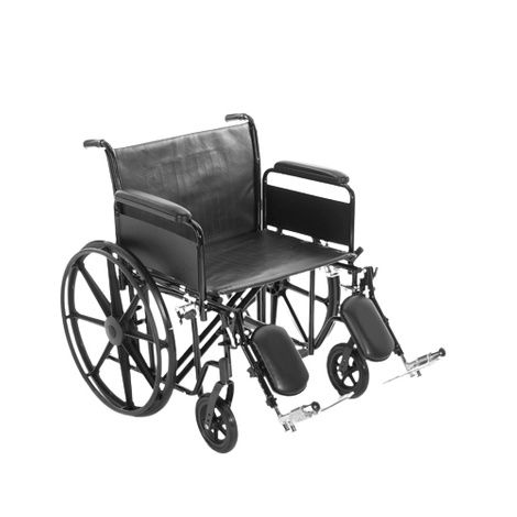 Proactive Titus Heavy Duty Bariatric Wheelchair w/ Elevating Leg Rest