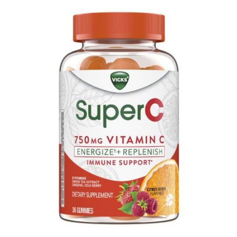 Vicks Super C Vitamin C Immune Support Gummies