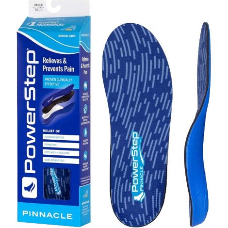 Powerstep Pinnacle Full Length Orthotic Shoe Insoles