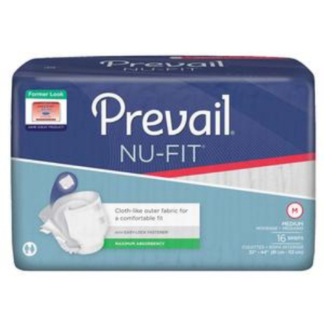 Prevail Nu-Fit Adult Briefs - Extra Absorbency