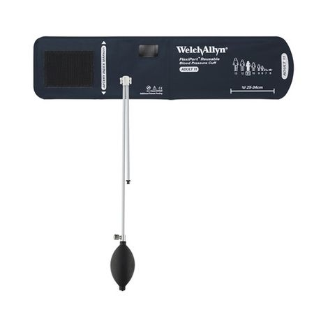 Welch Allyn FlexiPort Reusable Blood Pressure Cuff With Tri-Purpose Connector