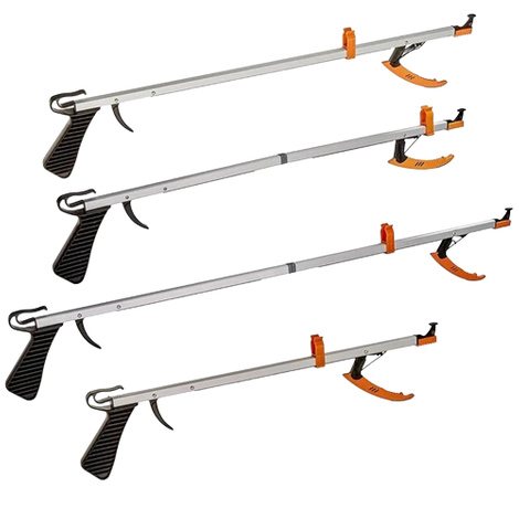 Sammons Preston Lightweight Aluminum Easireach II Reacher With Ergonomic Handle
