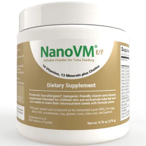 Solace Nutrition NanoVM Tube Feeding Vitamin and Mineral Supplement Soluble Powder