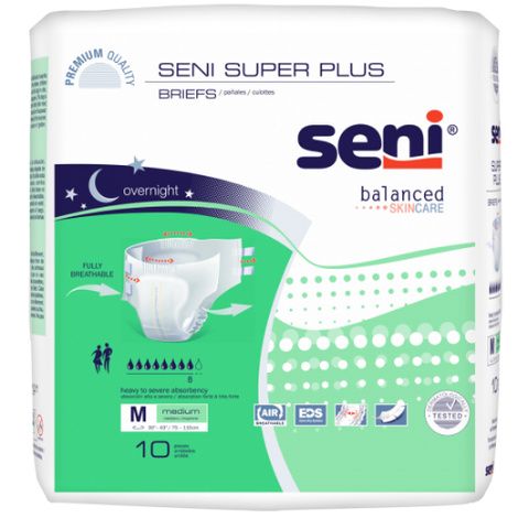 TENA Super Briefs - Large - 45-59 Waist size