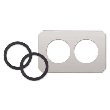 Elma Stainless Steel Two Hole Beaker Cover for Elmasonic 60 Series