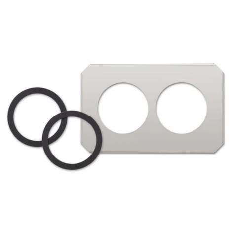 Elma Stainless Steel Two Hole Beaker Cover for Elmasonic 60 Series