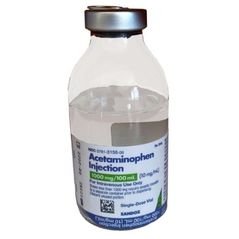 Sandoz Analgesic Acetaminophen Injection
