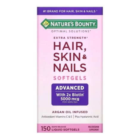 Nature's Bounty Extra Strength Hair, Skin & Nails Softgels