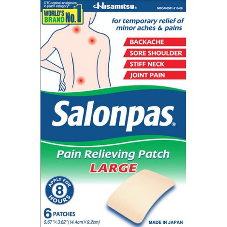 Emerson Healthcare Salonpas Topical Pain Relief
