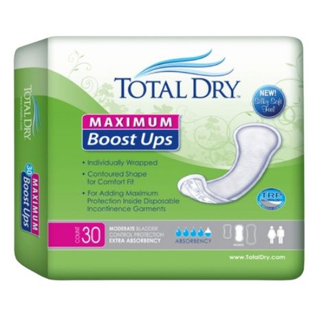 Secure Personal Care TotalDry Maximum Boost Ups Pads