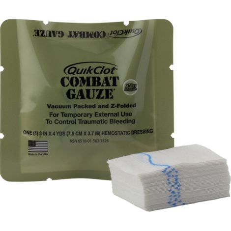 Buy Teleflex QuikClot Combat Gauze Hemostatic Dressing