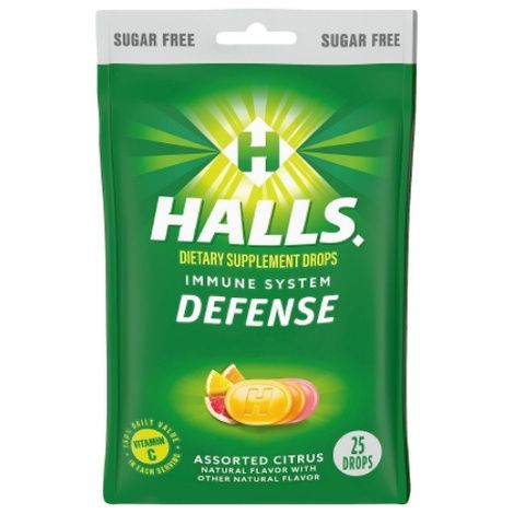 Halls Defense Vitamin C Supplement