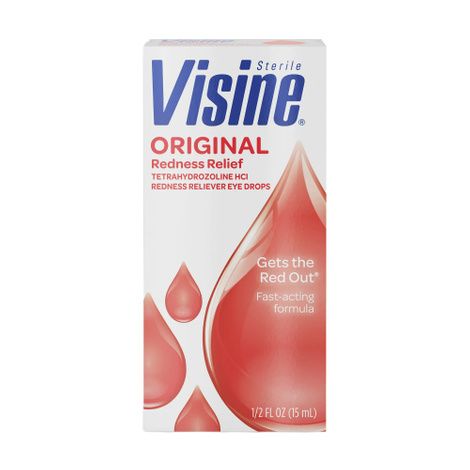 Visine Original Redness Reliever Drops