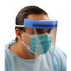 Crosstex Wraparound Face Shield One Size Fits the Most 3/4 Length