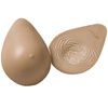Nearly Me 775 Lites Tapered Oval Lightweight Silicone Breast Form Front and Back