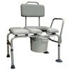 Sammons Preston Drive Combination Padded Transfer Bench/Commode