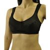 Nearly Me 7428 Jenna Smooth Cup Mastectomy Pocket Bra - Black 