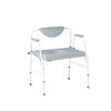 Medline Bariatric Drop-Arm Commode