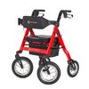 Comodita Uno All Terrain Rollator Walker - Modena Red