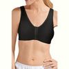 Frances Wire Free Front Closure Bra 2128 - Black Front