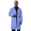 Adar Universal Unisex 39 Inch Button Closure Lab Coat