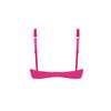 Amoena Lara Satin Wire Free Bra-Magenta Love-Back