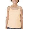 Amoena Valletta Camisole With Pocketed Shelf Bra - Peach