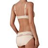 Amoena Aurelie Wire-Free Bra - Off-White Back