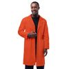 Adar Universal Unisex 39 Inch Button Closure Lab Coat
