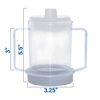 Clear Cup With Handles 847102020518