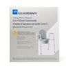 Guardian 3-in-1 Elongated Steel Folding Bedside Commode