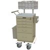 Harloff Five Drawer Mini Line Phlebotomy Cart Package