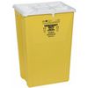 Medline Large PG-II Flat Sharps Container For Chemotherapy Waste