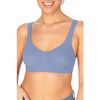 Amoena Mira Wire Free Bra - Midday Blue Front
