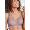 Amoena Mona Wire Free Soft Bra - Mauve Front