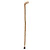 Mabis DMI Briggs Brazos Natural Hardwood Root Walking Cane With Traditional Handle