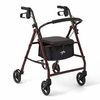 Medline Basic Rollator - Burgundy