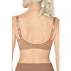 Amoena Nancy Wire-Free Bra - Dark Caramel Back