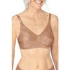 Amoena Nancy Wire-Free Bra - Dark Caramel Front