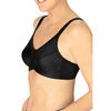 Amoena Rita Wire-Free Soft Cup Bra - Black Side