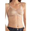 Amoena Rita Wire-Free Soft Cup Bra - Sand Front