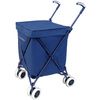 Versacart Folding Utility Cart in Navy