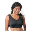 Wear Ease Grace Post Surgical Bra - Black Front