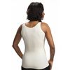 Wear Ease Crisscross Shaper Mastectomy Camisole - Ivory Back View