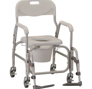 Nova Medical Deluxe Shower Chair and Commode